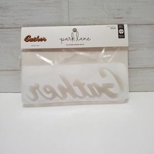 Park Lane Silicone Word Mold